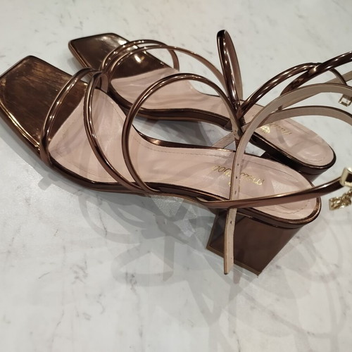 Mairiboo for Envie bronze sandals, new, size 42