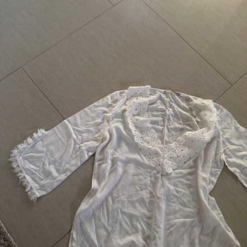 Zini boutique blouse, white