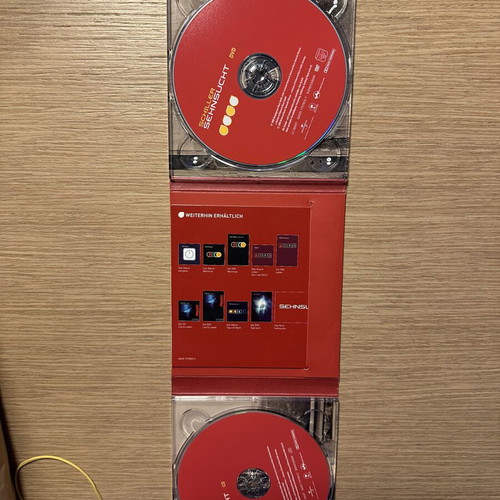Schiller Sehnsucht CD + DVD digipak used, ambient electronic chillout