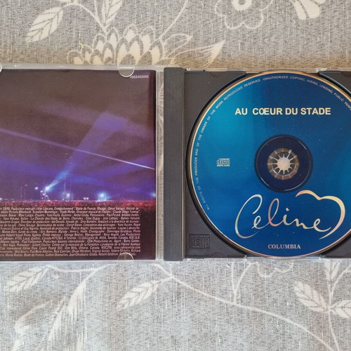 Celine Dion Au Cœur du Stade Live CD like new, pop