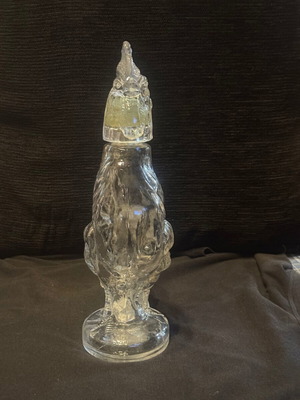 Rooster-shaped bottle like new, 29 centimeters