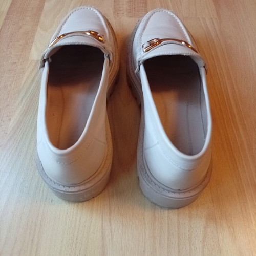 Zara women's loafers size 41 used, beige