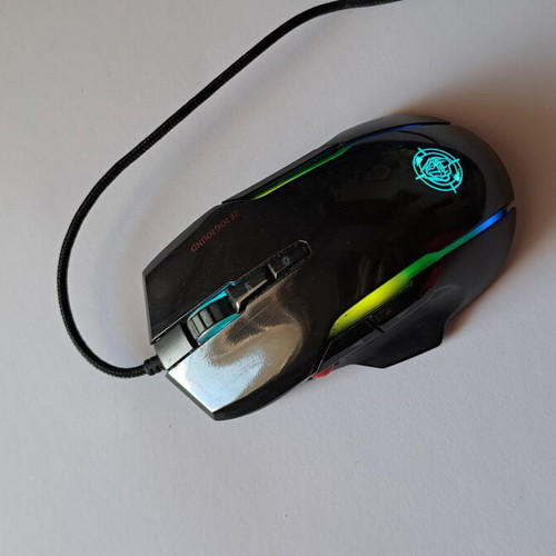 Zeroground Kennyo 2.0 gaming mouse like new, USB port, RGB lighting