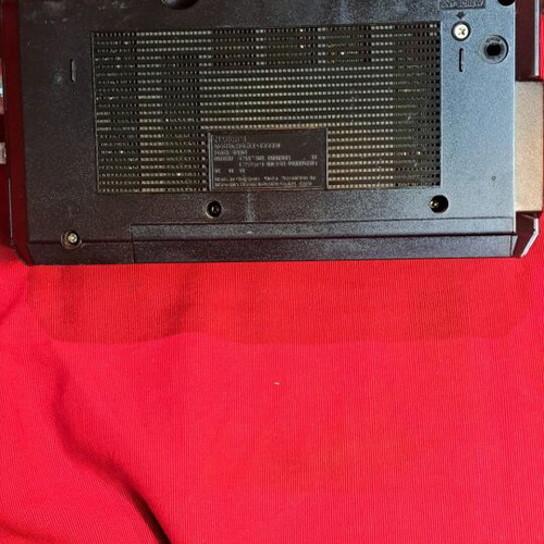 Panasonic RX1822 radio cassette recorder used with FM AM SW bands