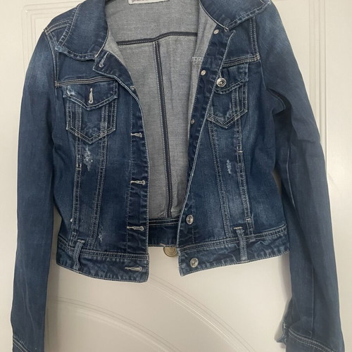 Stradivarius denim jacket like new, blue, size M