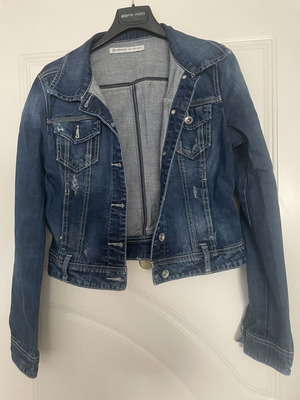 Stradivarius denim jacket like new, blue, size M