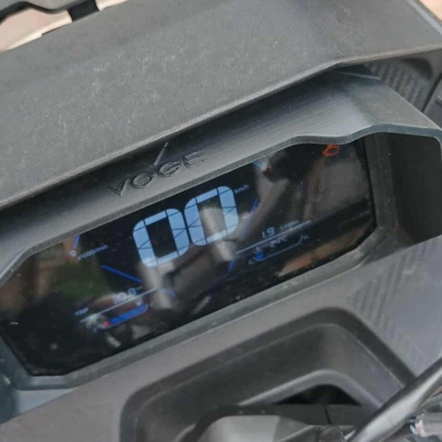 LCD screen shade for Voge SR1/SR2 ADV 3d Print