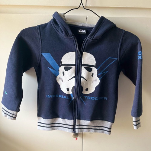 Alouette Star Wars sweatshirt blue used 6 years 116 cm