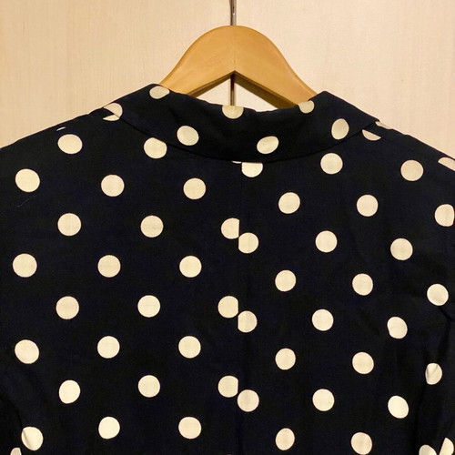 Fidele Blue Polka Dot Jacket Like New, Size L