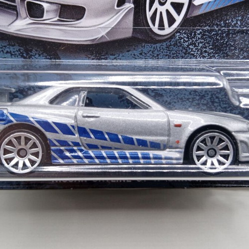 Hot Wheels Fast & Furious Nissan Skyline GT-R μεταλλικό αυτοκινητάκι, Δεν έχει ανοιχτεί ποτέ