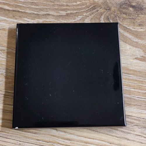 Black glossy coaster new