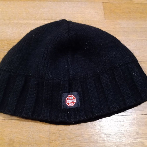 Camel Active wool hat Windstopper winter cap like new, black