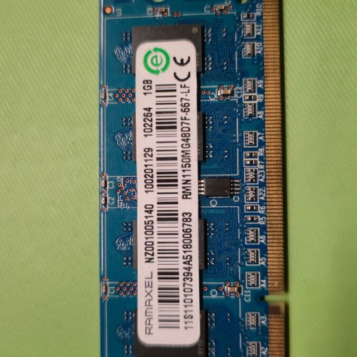 Ramaxel RAM 1GB SO-DIMM DDR2 667MHz used
