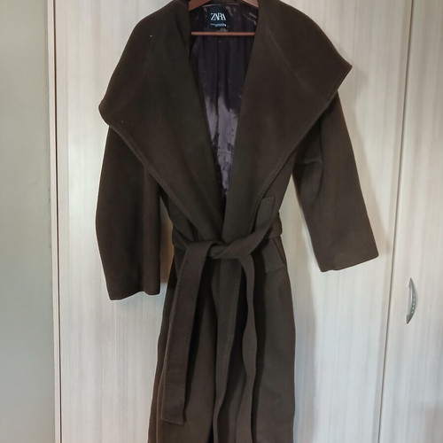 Zara wool coat Madeco, brown