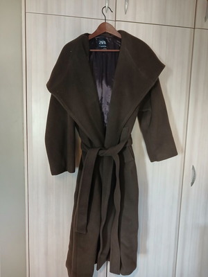 Zara wool coat Madeco, brown