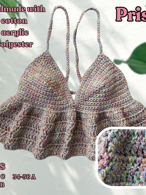Handmade Top/Bralette (S)