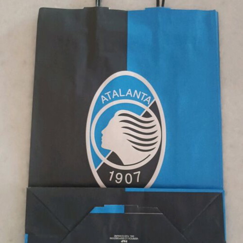 Atalanta paper bag new with football team logo