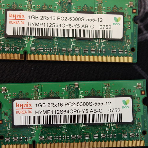 Laptop RAM set DDR2 DDR3 used