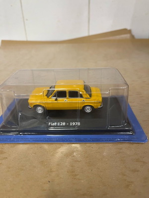 Collectible Fiat 128 1978 miniature scale 1:43 new