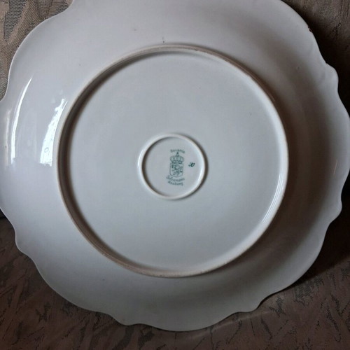 Bavarian baroque antique plate from 1950 like new