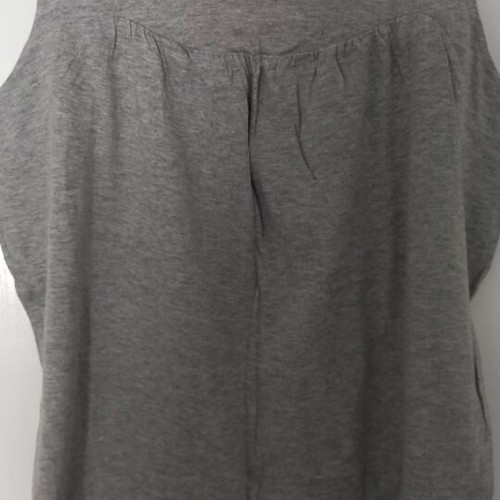 La Redoute Collections Sleeveless Gray Top New Size L