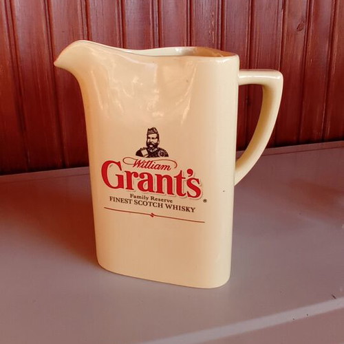 William Grant's Finest Scotch Whisky water jug new