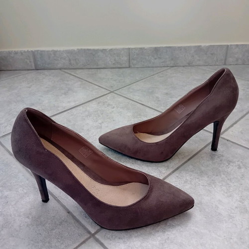 Migato brown high heel pumps size 41 like new
