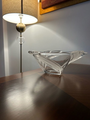 Crystal decorative bowl like new