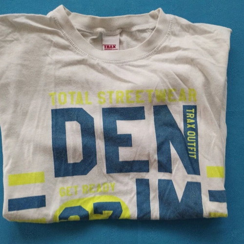 Set of 2 Boys' Cotton T-Shirts Trax & M-One Property like new, sizes 12-14
