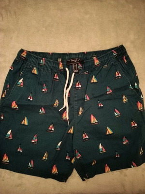 Abercrombie & Fitch shorts like new, blue multicolor size M