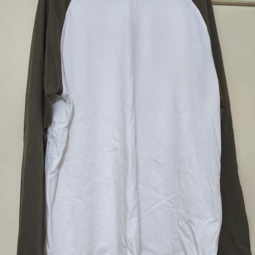 Pull & Bear Long-Sleeve Shirt White and Brown Size L New