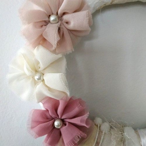 Handmade wall decor Romantic Wreath new
