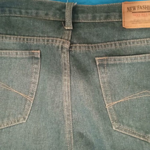 Men's jeans like new, size 46, blue