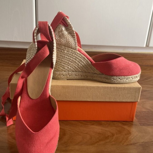 Castaner platforms new size 38 soft pink tone