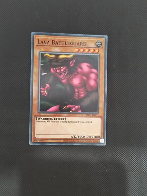 Lava Battleguard Yu-Gi-Oh card like new