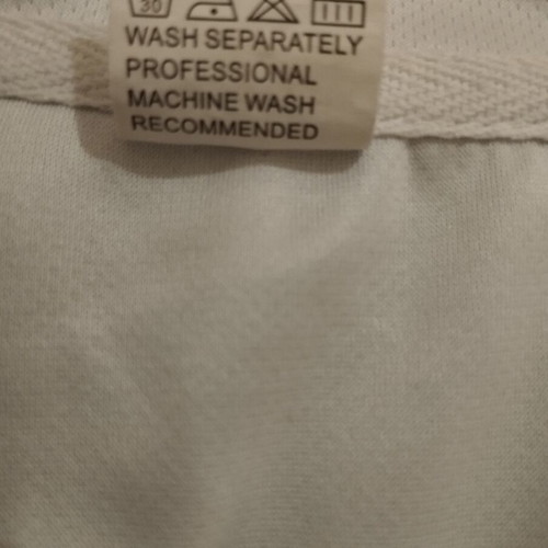 Men's Athletic Makó Shirt like new, black and white, size L