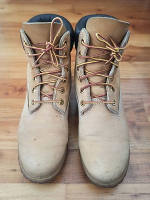 Timberland nubuck boots mustard used, size 39.5