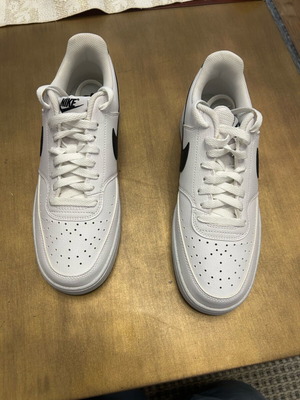Nike Airforce shoes new, size 42.5, black and white