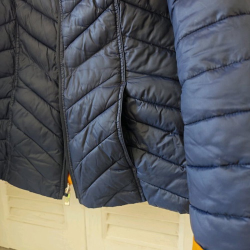 Nautica women's jacket like new, reversible blue and orange