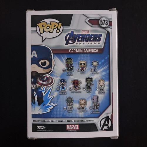 Funko Pop Marvel Avengers Captain America with Mjolnir like new