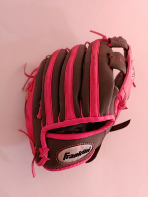 Franklin leather baseball glove 9 1/2" Junior like new