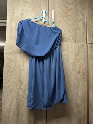 Blue women's dress new, modern, and thick fabric