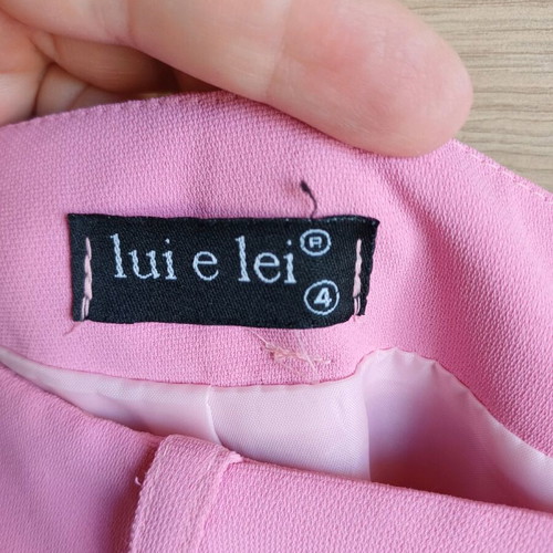 Lui E Lei skirt pink like new, size L