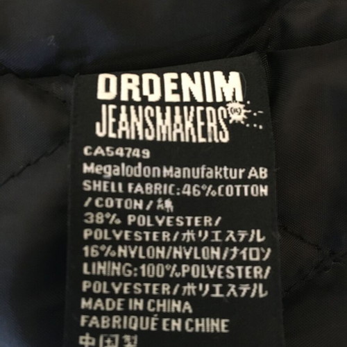 DrDenim long jacket size medium like new, grey