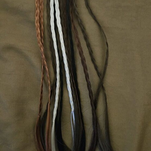 Fake braids new without tag