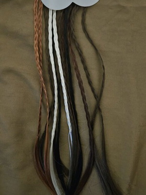 Fake braids new without tag