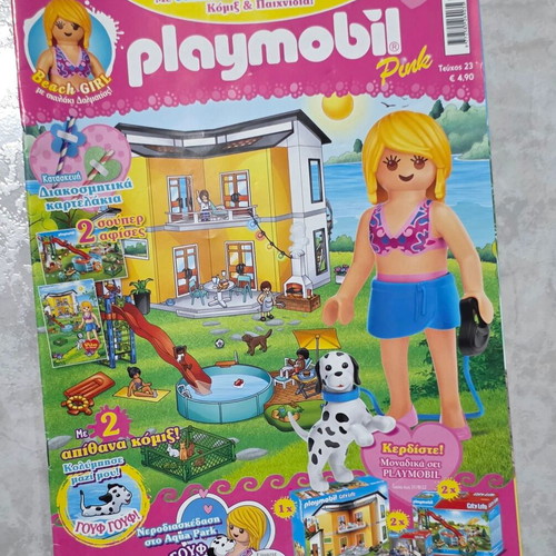 Playmobil Pink magazine No23 with poster