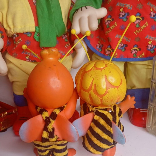 Maya the Bee and Willy vintage figures used, Lyra 1980s