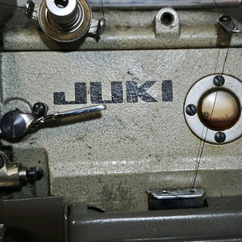 JUKI MO‑355E professional overlock sewing machine used, excellent condition