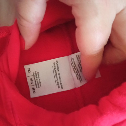 Coca-Cola red hoodie 2XL